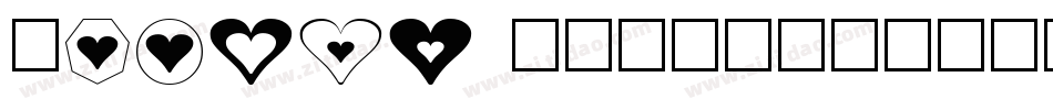 Hearts -BRK-字体转换